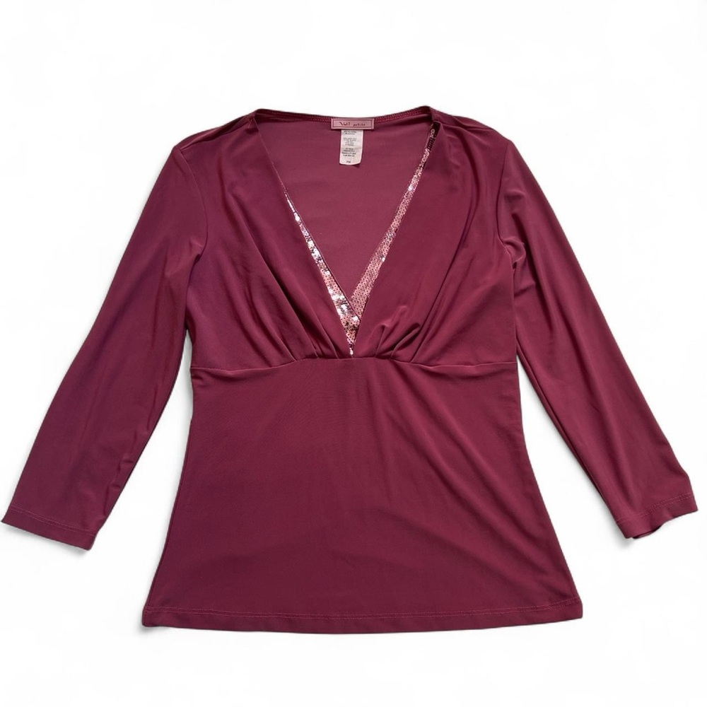 Y2k sequin blouse